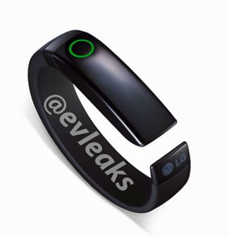 LG智能穿戴设备 Lifeband Touch 曝光
